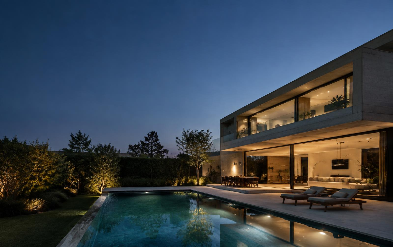 Residencia contemporánea representada en Búscala Prop
